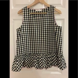 Vineyard Vines  Plaid Top